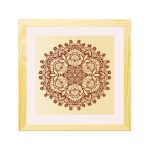 Bruxelles  ramă pătrată mandala natur