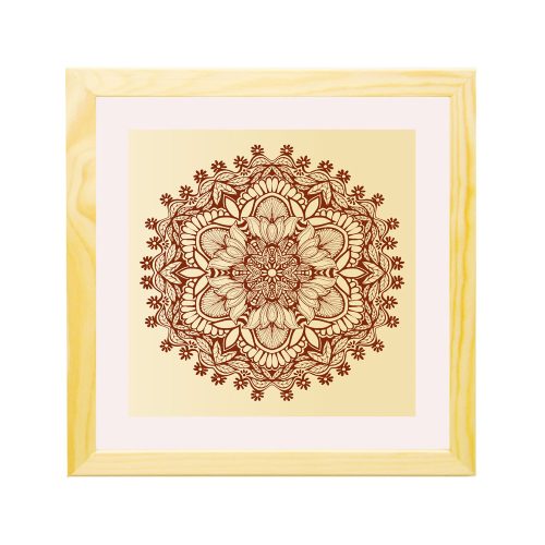 Bruxelles  ramă pătrată mandala natur