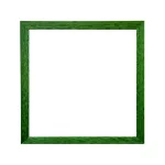 Bruxelles  ramă pătrată mandala verde