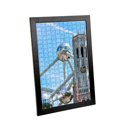 Bruxelles  ramă puzzle negru 