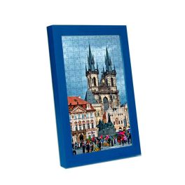 Ramă puzzle Praga albastru regal