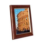 Roma ramă puzzle aur-maro