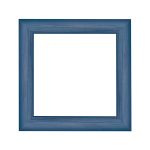 Nairobi ramă pătrată mandala  albastru 