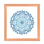 Nairobi ramă pătrată mandala  natur