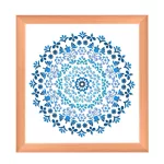 Nairobi ramă pătrată mandala  natur