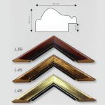 Ramă London bronz A4