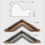 Ramă Milano aur 10 x 15 cm