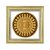 Madrid ramă mandala aur