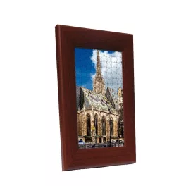 Ramă puzzle Viena nuc  
