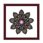 Viena ramă mandala mahon