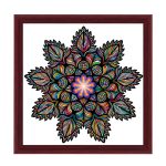 Viena ramă mandala mahon