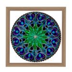 Viena ramă mandala stejar