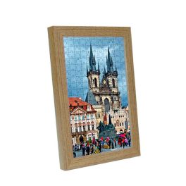  Familia de rame Praga pentru puzzle-uri medii
